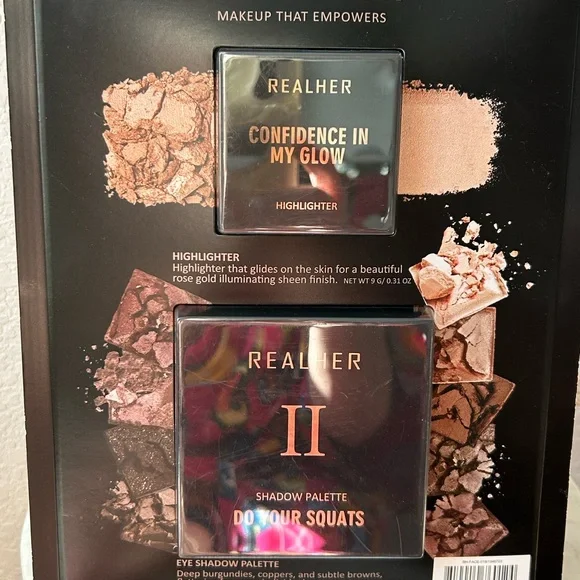 RealHer Confidence in My Glow Highlighter and Shadow Palette - Picture 1 of 2